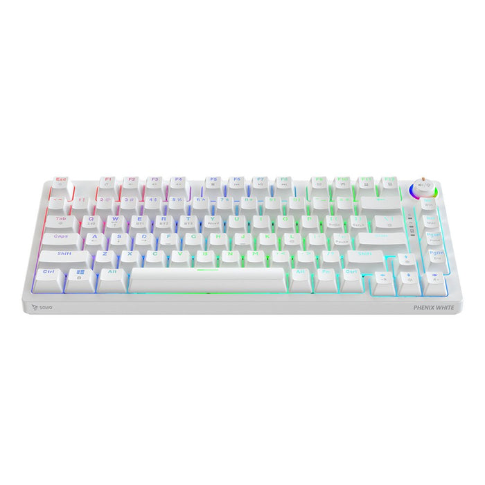 EAN 5901986049289 - Savio Phenix WHITE GAT RED teclado Juego Bluetooth QWERTY EER internacional Blanco imagen 2