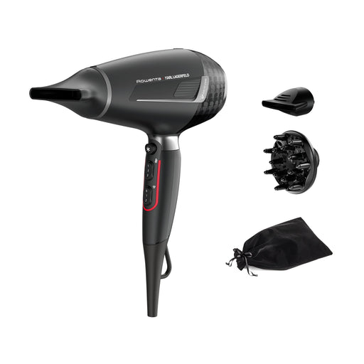 EAN 3121040085332 - Rowenta K/Pro Stylist CV888L secador 2200 W Negro, Cromo imagen 1