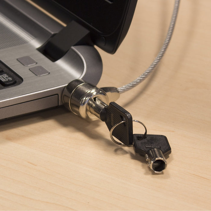 EAN 8054392610370 - Ewent EW1242 cable antirrobo Negro, Acero inoxidable 1,5 m imagen 5