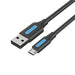 EAN 6922794748736 - Vention COLBI cable USB USB 2.0 USB A Micro-USB B Negro, Plata imagen 1
