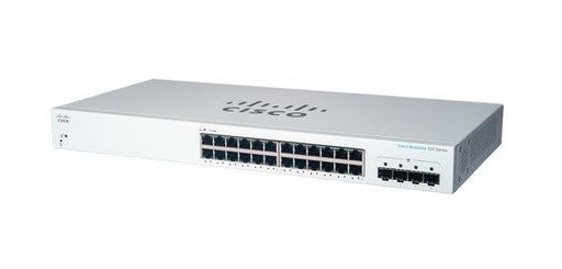 EAN 0889728344807 - Cisco CBS220-24T-4G Gestionado L2 Gigabit Ethernet (10/100/1000) 1U Blanco imagen 1
