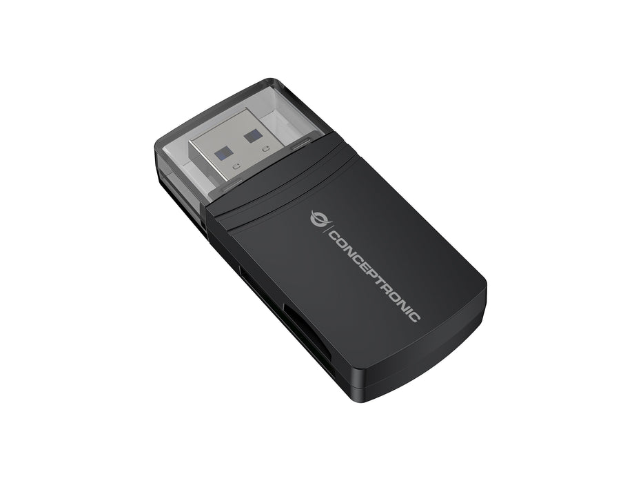 EAN 4015867238561 - Conceptronic BIAN06B lector de tarjeta USB 3.2 Gen 1 (3.1 Gen 1) Type-A Negro imagen 2