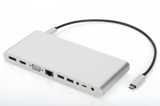 EAN 4016032435709 - Digitus DA-70864 base para portátil y replicador de puertos Alámbrico USB 3.2 Gen 1 (3.1 Gen 1) Type-C Pl imagen 1