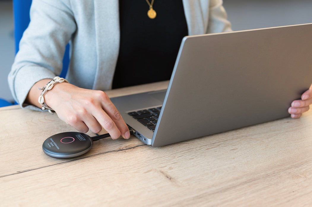 EAN 4016032478911 - Digitus DS-55322 extensor audio/video Transmisor de señales AV Negro, Gris imagen 4