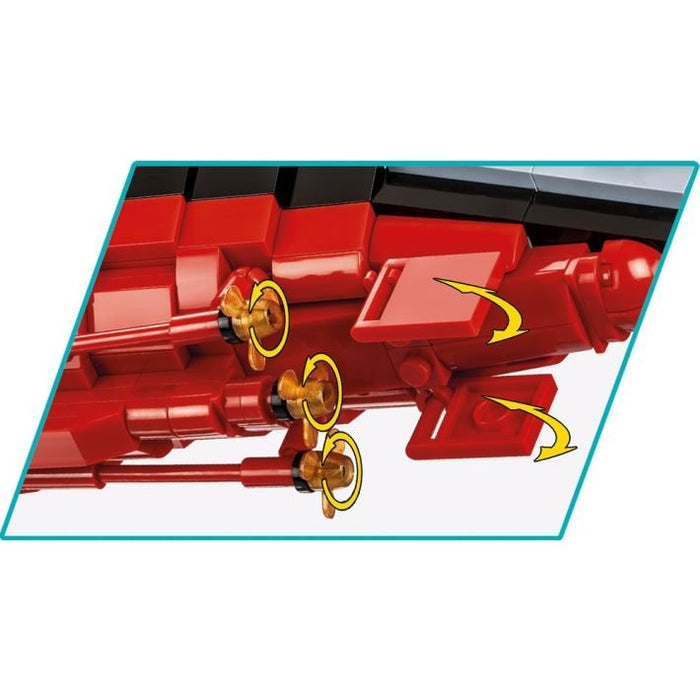 EAN 5902251048358 - COBI Battleship Gneisenau imagen 7