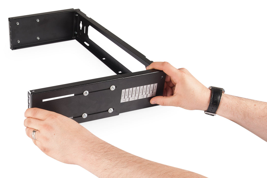 EAN 4016032228806 - Digitus DN-19 PB-8U-SW armario rack 4U Bastidor de pared Negro imagen 2