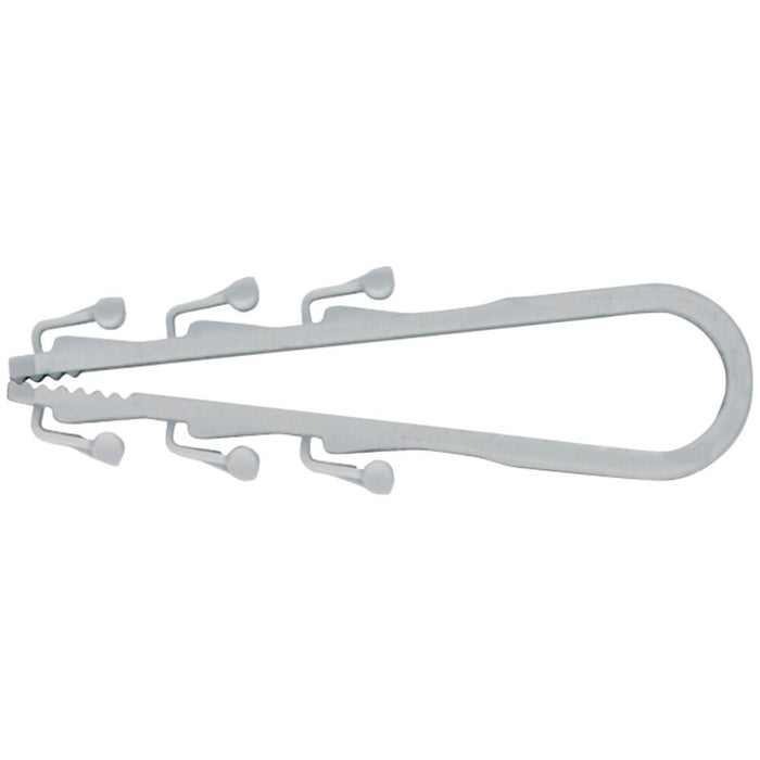 EAN 4006209581551 - Fischer 58155 abrazadera para cable Blanco 100 pieza(s) imagen 1