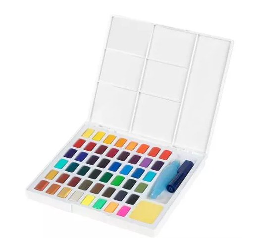 EAN 6933256641687 - Faber-Castell 169748 pintura a base de agua Multi Paleta 48 pieza(s) imagen 4