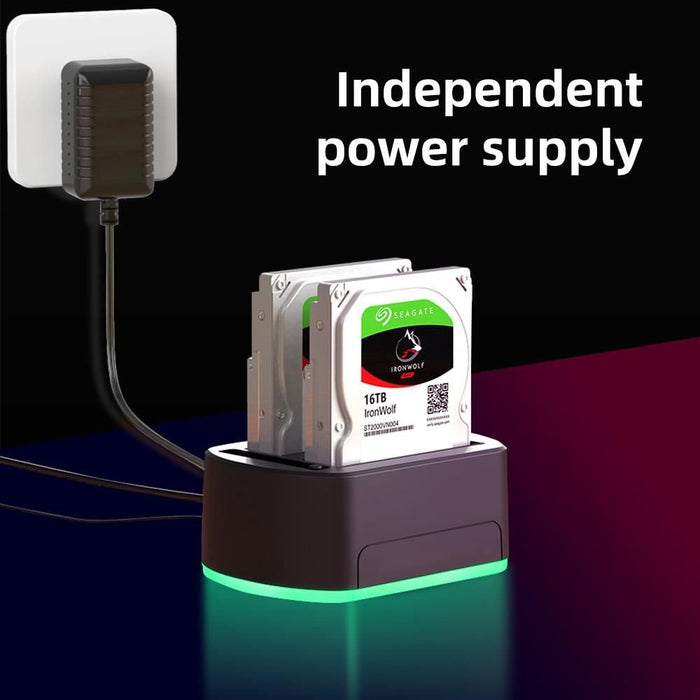 EAN 5715063161777 - CoreParts MS-CLONER-SATA2.5-3.5 base de conexión para disco duro Negro imagen 3