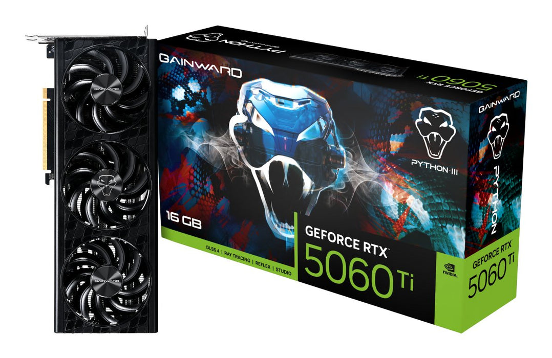 EAN 4710562245745 - Gainward GeForce RTX 5060 Ti Python III V1 NVIDIA 16 GB GDDR7 imagen 9