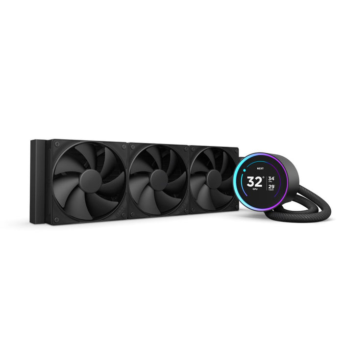 EAN 5056547204130 - NZXT Kraken Elite 360 Procesador Sistema de refrigeración líquida todo en uno 12 cm Negro 1 pieza(s) imagen 16