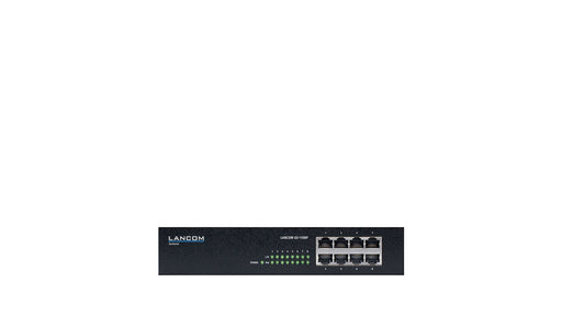EAN 4044144614309 - LANCOM GS-1108P No administrado Gigabit Ethernet (10/100/1000) Energía sobre Ethernet (PoE) Negro imagen 1