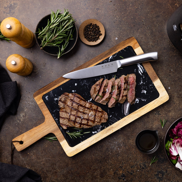 EAN 8017709344191 - Smeg KBSF02BL taco para cuchillos Bloque con ranuras para cuchillos Plástico, Acero inoxidable, Madera Ne imagen 10