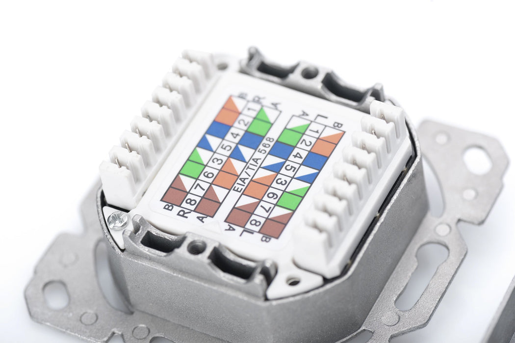 EAN 4016032175742 - Digitus DN-9006/B5-N toma de corriente RJ-45 Blanco imagen 3