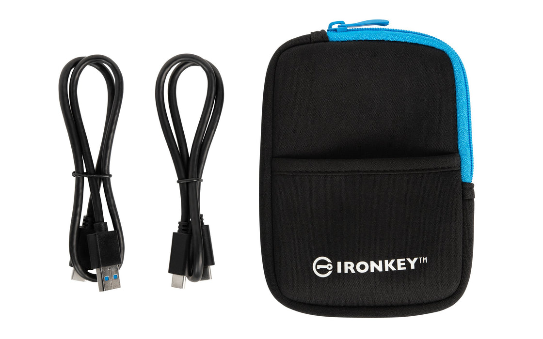 EAN 740617341409 - Kingston Technology IronKey Vault Privacy 80 7,68 TB USB Tipo C 3.2 Gen 1 (3.1 Gen 1) Azul imagen 4