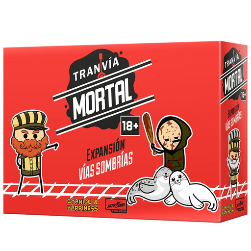 EAN 3558380098836 - Asmodee Tranvía Mortal: Expansión Vías Sombrías The Bears and the Bees Juego de mesa Estrategia imagen 1