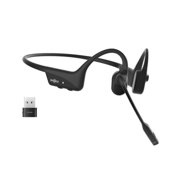 EAN 810160663263 - SHOKZ C120-AA-BK auricular y casco Auriculares Inalámbrico gancho de oreja Oficina/Centro de llamadas USB  imagen 1