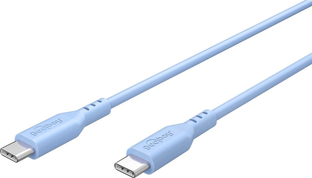EAN 4040849777417 - Goobay 77741 cable USB USB 2.0 1,5 m USB C Azul imagen 4
