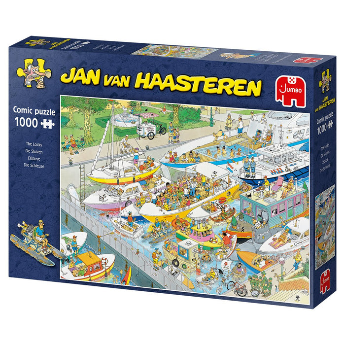 EAN 8710126190678 - Jan van Haasteren The Locks 1000 pcs Puzzle rompecabezas 1000 pieza(s) Cómics imagen 5