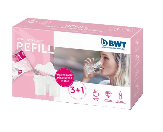 EAN 9022001901484 - BWT 814544 Filtro potabilizador portátil Rosa, Blanco imagen 1