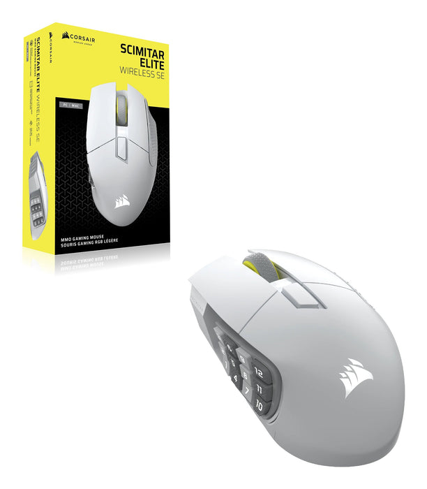 EAN 0840440492252 - Corsair SCIMITAR ELITE WIRELESS SE ratón Juego mano derecha RF Wireless + Bluetooth Óptico 33000 DPI imagen 2