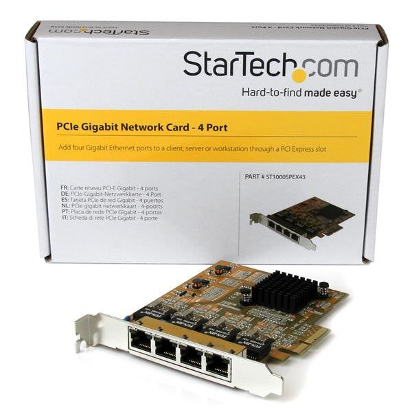 EAN 0065030862448 - StarTech.com ST1000SPEX43 adaptador y tarjeta de red Interno 2000 Mbit/s imagen 5