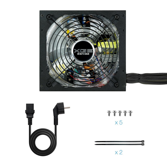 EAN 8433281007604 - TooQ TQXGEII-800SAP unidad de fuente de alimentación 800 W 20+4 pin ATX ATX Negro imagen 7