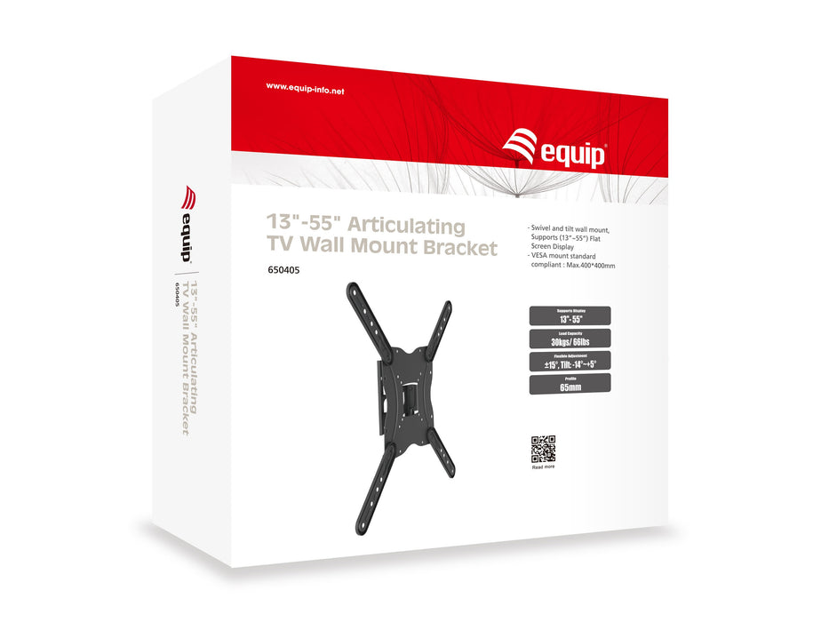 EAN 4015867209189 - Equip 650405 soporte para TV 139,7 cm (55") Negro imagen 2