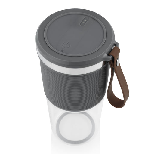 EAN 8713016100283 - Tristar BL-4475 licuadora 0,4 L Licuadora de vaso 50 W Gris, Acero inoxidable, Transparente imagen 2