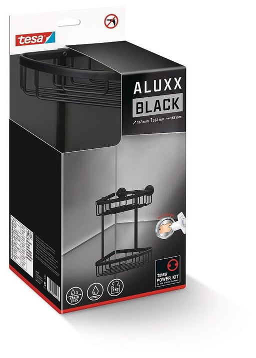 EAN 4063565111464 - TESA ALUXX BLACK Aluminio Montado en pared Dispensador de ducha imagen 2