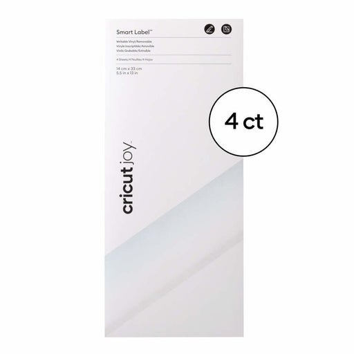 EAN 0093573380945 - Cricut Smart Label etiqueta autoadhesiva Permanente Transparente 4 pieza(s) imagen 1
