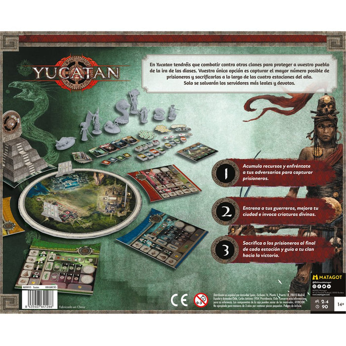 EAN 8435407641266 - Asmodee Yucatan 90 min Juego de mesa Estrategia imagen 1
