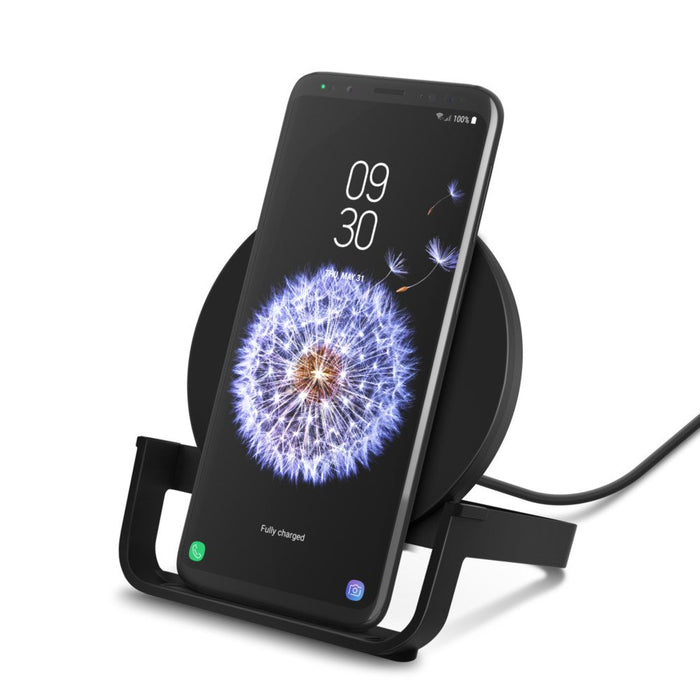 EAN 0745883795222 - Belkin WIB001VFBK cargador de dispositivo móvil Smartphone Negro USB Cargador inalámbrico Carga rápida In imagen 2