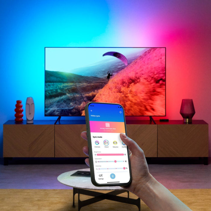 EAN 8720169078628 - WiZ 929004667901 cinta luminosa Tira luminosa para TV LED 3400 mm imagen 3