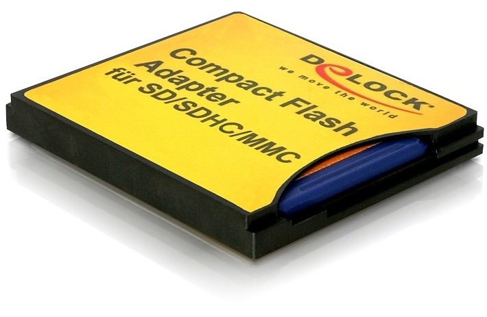 EAN 4043619615902 - DeLOCK 61590 lector de tarjeta CompactFlash Interno Amarillo imagen 2