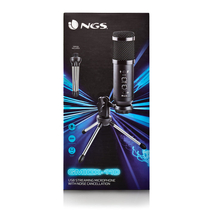 EAN 8435430620542 - NGS GMICX-110 Negro Micrófono para videoconsola imagen 10