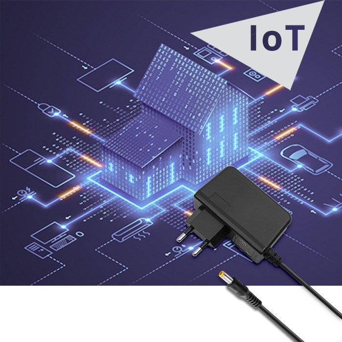 EAN 5901878510347 - Qoltec 51034 adaptador e inversor de corriente Interior 19 W Negro imagen 3