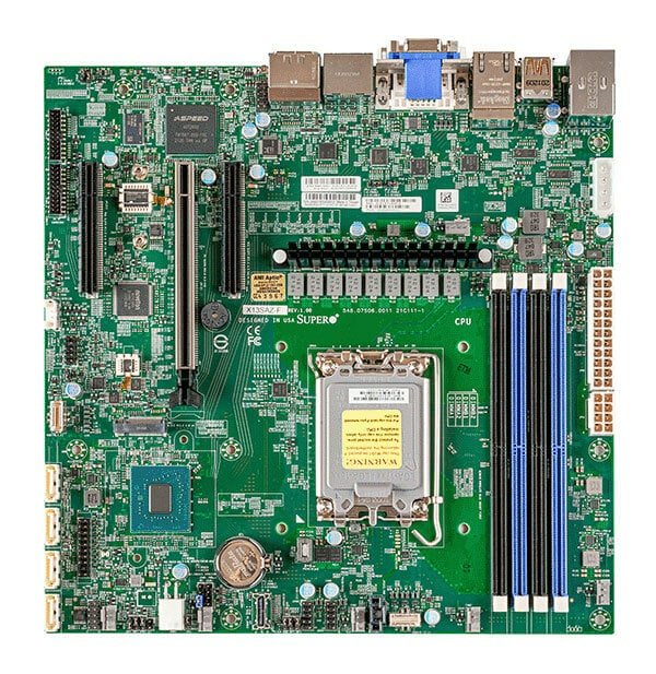 EAN 672042500611 - Supermicro MBD-X13SAZ-F Intel R680E micro ATX imagen 1