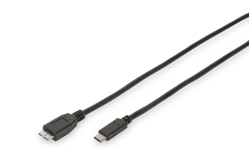 EAN 4016032368748 - ASSMANN Electronic AK-300137-010-S cable USB USB 3.2 Gen 1 (3.1 Gen 1) 1 m USB C Micro-USB B Negro imagen 1