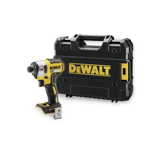 EAN 5035048636664 - DeWALT DCF887NT-XJ atornilladora de impacto con batería 1/4" Negro, Amarillo 18 V imagen 1
