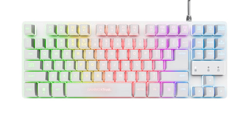 EAN 8713439247374 - Trust GXT 833W THADO teclado Juego USB QWERTY Inglés de EE. UU. Blanco imagen 2