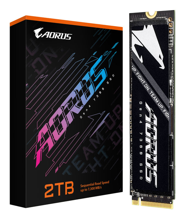 EAN 4719331869717 - GIGABYTE AORUS Gen4 7300 2 TB M.2 PCI Express 4.0 NVMe 3D TLC NAND imagen 4