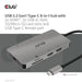 EAN 8719214471828 - CLUB3D CSV-1593 hub de interfaz USB 3.2 Gen 1 (3.1 Gen 1) Type-C 16200 Mbit/s Metálico imagen 8