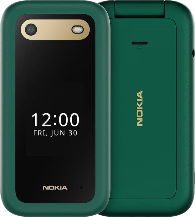 EAN 6438409088390 - Nokia 2660 Flip 7,11 cm (2.8") 123 g Verde Característica del teléfono imagen 1