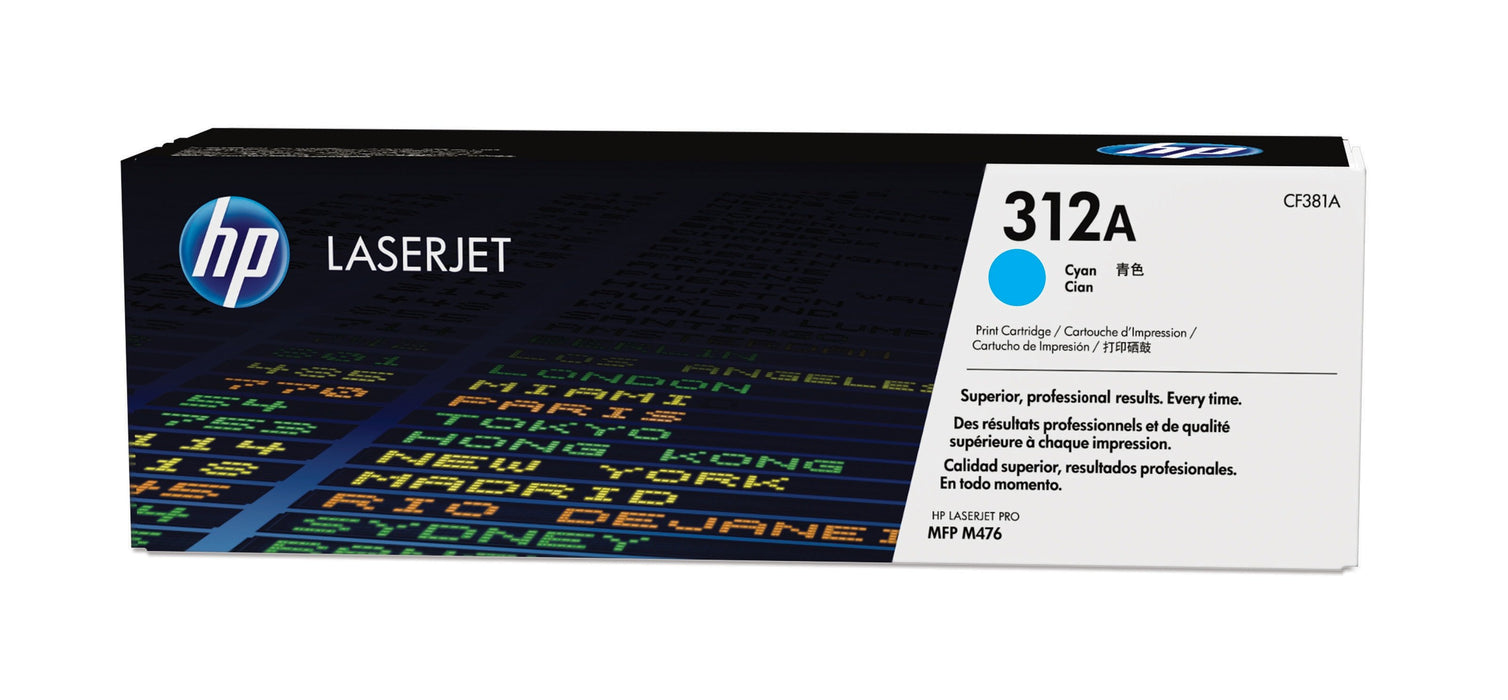 EAN 0887111367761 - HP 312A Cyan Original LaserJet Toner Cartridge cartucho de tóner 1 pieza(s) imagen 1