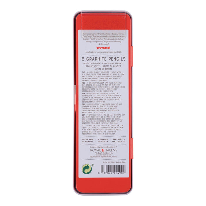 EAN 8712079424909 - Bruynzeel 60311006 lápiz de grafito Multi 6 pieza(s) imagen 2