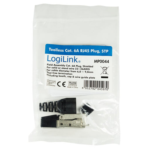 EAN 4052792045970 - LogiLink MP0044 conector RJ-45 Acero inoxidable imagen 2