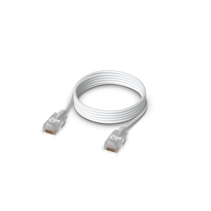 EAN 0810084695661 - Ubiquiti UACC-Cable-Patch-EL-1M-W cable de red Translúcido, Blanco Cat6 imagen 2