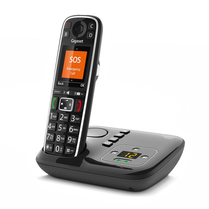 EAN 4250366859484 - Gigaset E720A Teléfono DECT/analógico Identificador de llamadas Negro imagen 5