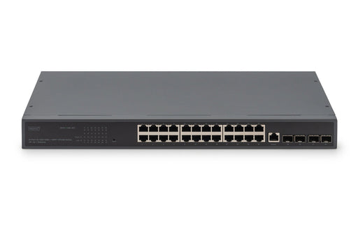 EAN 4016032485452 - Digitus DN-80223 switch Gestionado L3 Gigabit Ethernet (10/100/1000) 1U Negro imagen 2